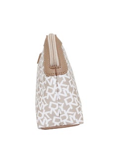 دكني حقيبة مستحضرات التجميل الأصلية من DKNY Signature Stripe، حقيبة مكياج للسفر صغيرة، حقيبة تخزين صغيرة خفيفة الوزن لمستحضرات التجميل، حقيبة مكياج صغيرة، حقيبة أدوات الزينة للسفر  - Image 3