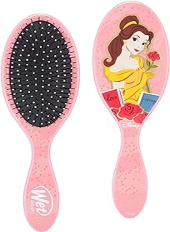 Wet Brush Original Detangler Brush - Belle, Ultimate Princess Celebration - All Hair Types - Ultra-Soft Bristles Glide Through Tangles with Ease - Pain-Free Comb for Men, Women, Boys & Girls