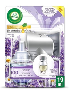 Freshener Electrical Plug In Kit With Essential Oil DiffUser Lavender, 19 Ml