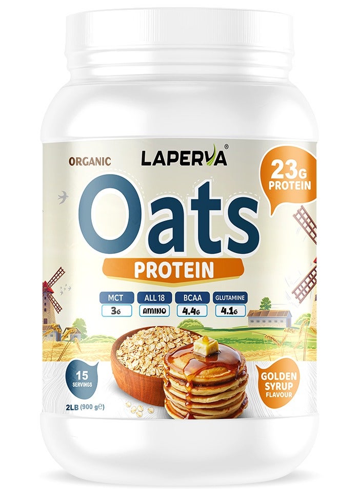 لابيرفا بروتين الشوفان بنكهة الشراب الذهبي – 15 حصة، 23 جم بروتين لكل حصة، بدون سكر مضاف