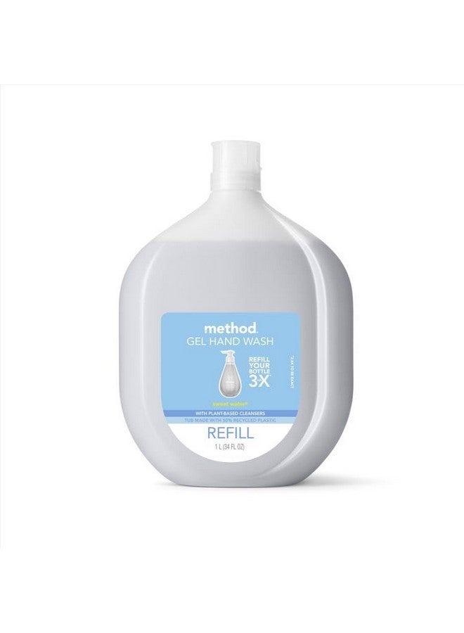 Method Gel Hand Soap, Refill, Sweet Water, 34 oz - Image 1