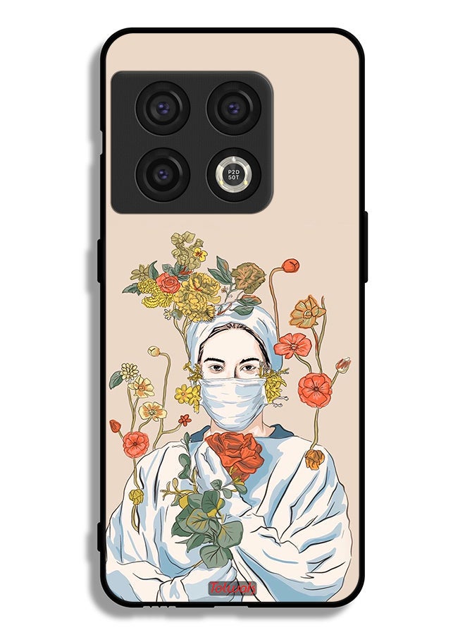 Tolwak OnePlus 10 Pro 5G Protective Case Cover Nurse Art - Image 2