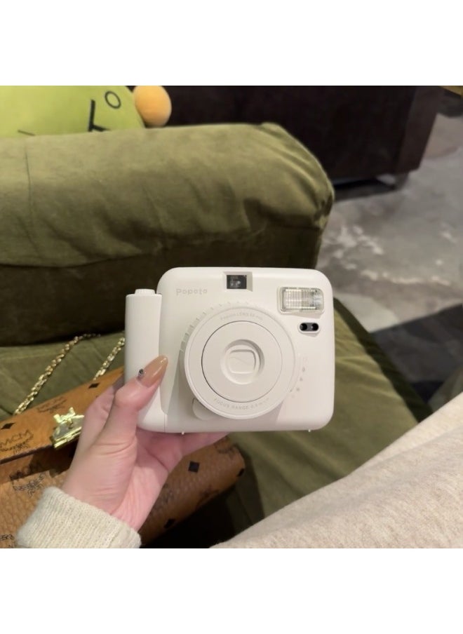 Generic Popoto Polo MINI Camera Package With Photo Paper One-time Imaging Gift Is Small And Can Be-Body Color:Hot Grabbing Cream White (7000+ Has Been Assembled)-package 2  - Image 3