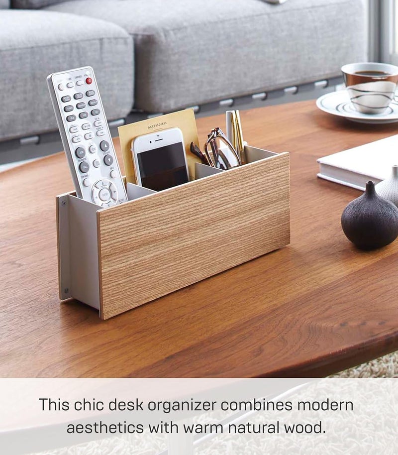 Yamazaki RIN PEN STAND & REMOTE CONTROL RACK BE, white - Image 2