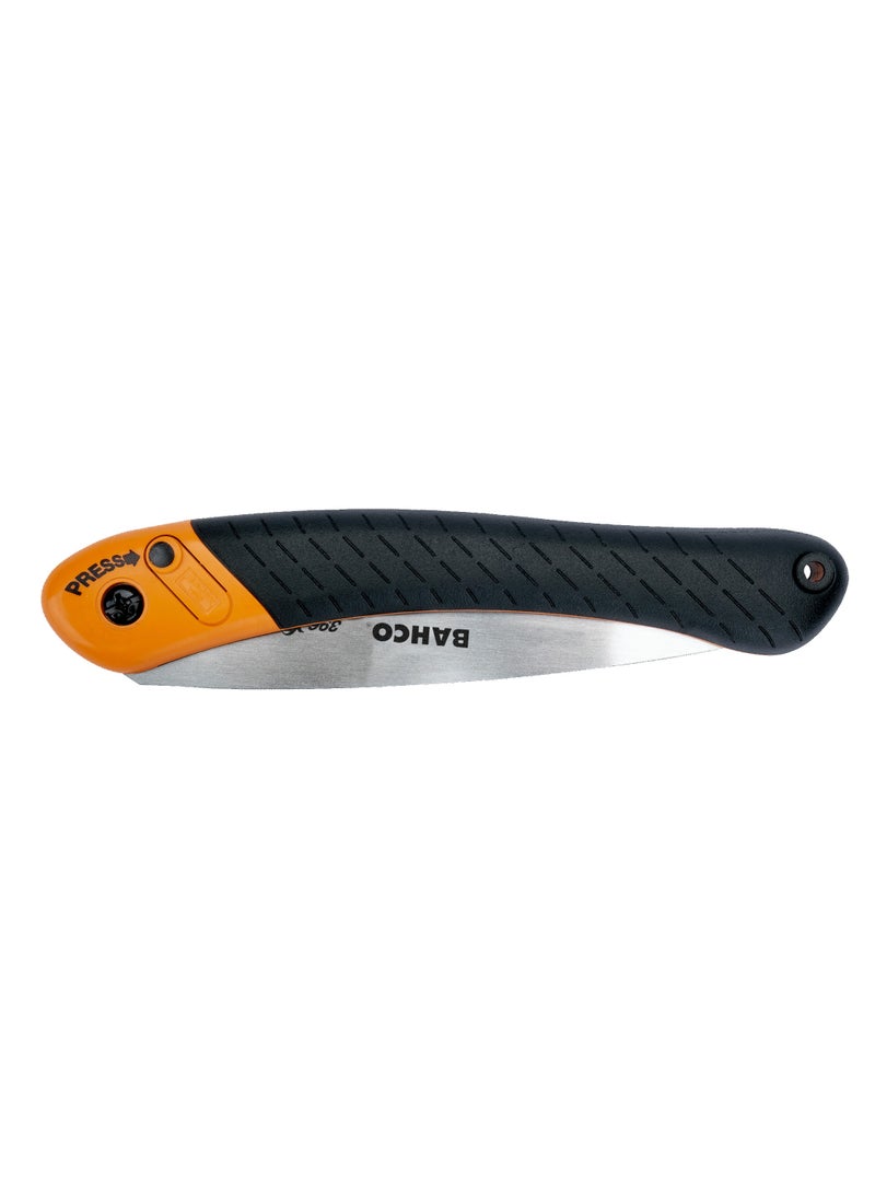 Bahco - Foldable Pruning Saws with Dual-Component Handle for Hard/Dry Wood Cutting - Image 1