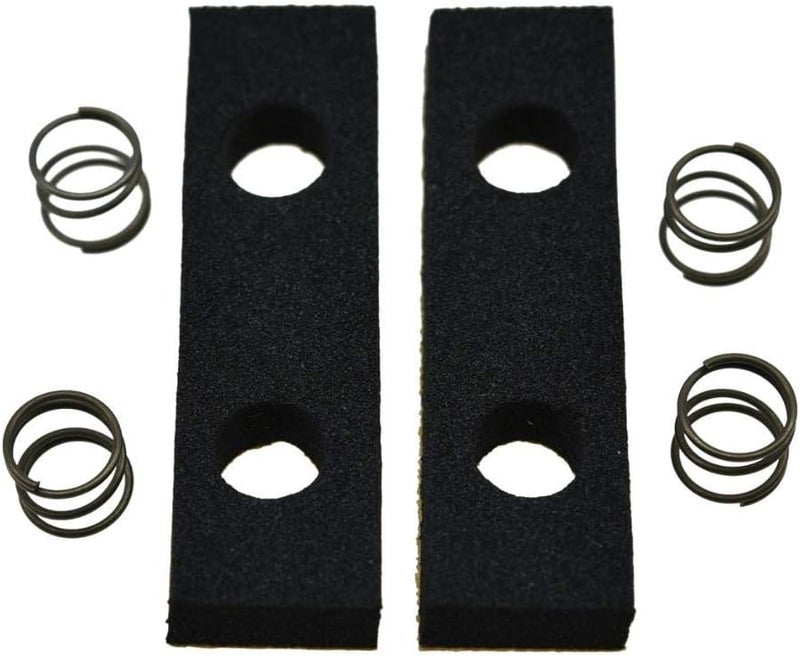 KAISH Set of 2 Bass Pickup Height Foam Pickup Height Adjustment Pads with Springs for Jazz J Bass or Jazzmaster Pickups - Image 2