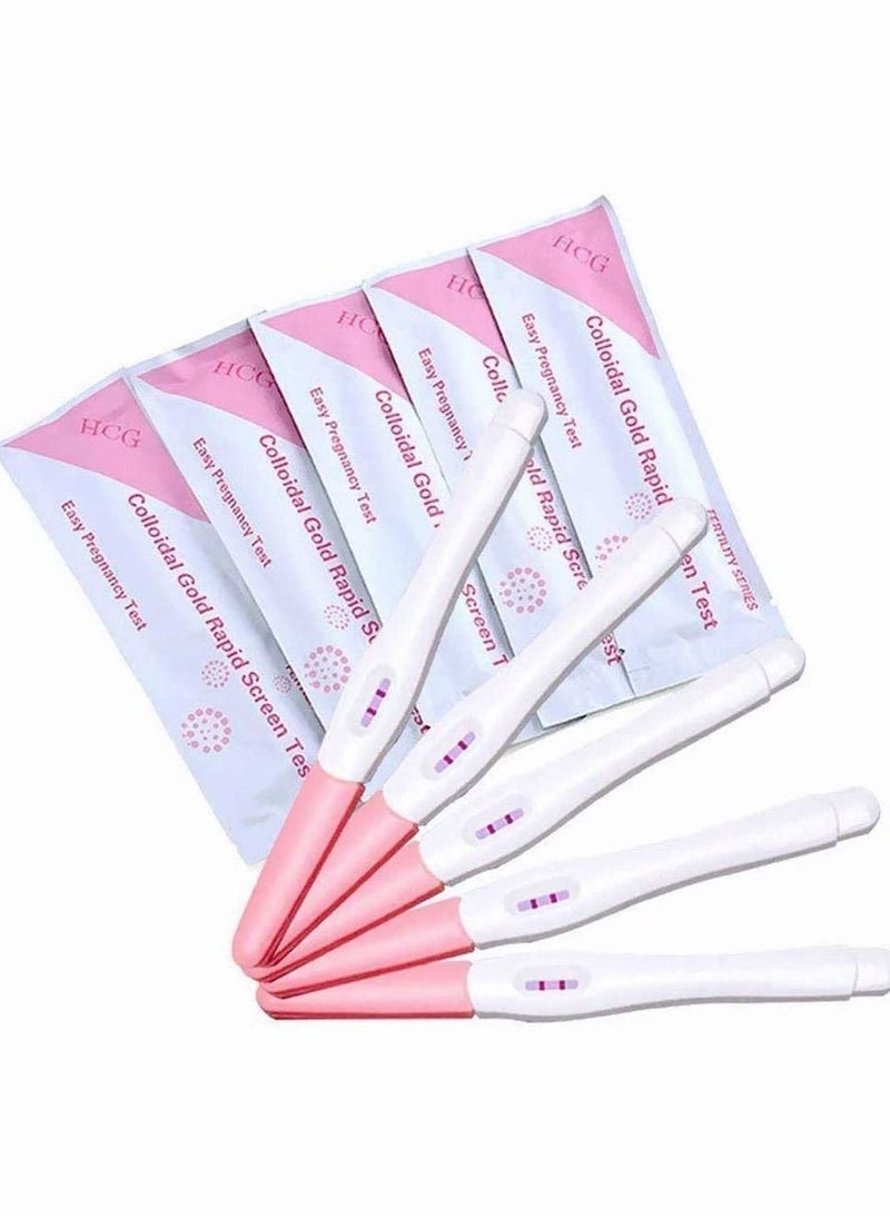 ULHYC - Pregnancy Test - Household HCG Testing Early Pregnancy Test Pen, Female  Pregnancy Detection 5Pack - Image 1