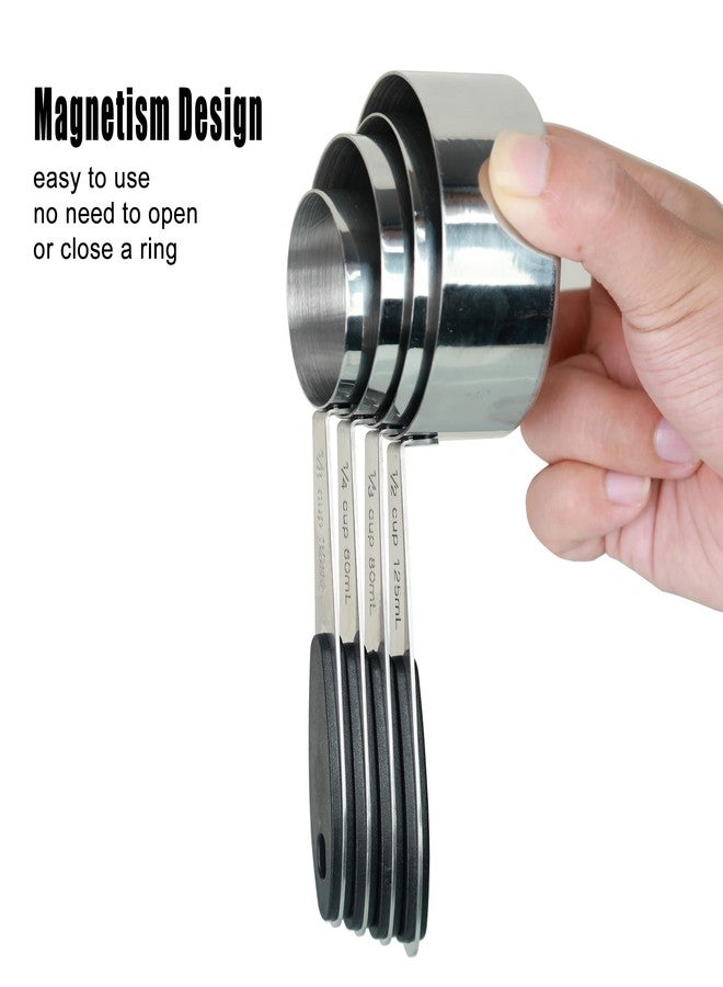 DOTINGHUX 1/8 Cup Magnetic Stainless Steel Measuring Cup -1PCS - Image 4
