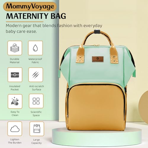 StarAndDaisy Diaper Bag for Mothers for Travel – 27L Lightweight Waterproof Leatherite Diaper Bag/Baby Bag for Mother Travel with 15 Multi-Purpose Pockets & Quick Access Diaper Pocket - Image 2
