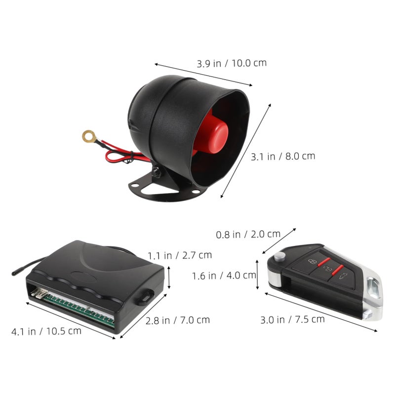 Universal Car Remote Control Keyless Entry Alarm System Anti Theft Protection - Image 3
