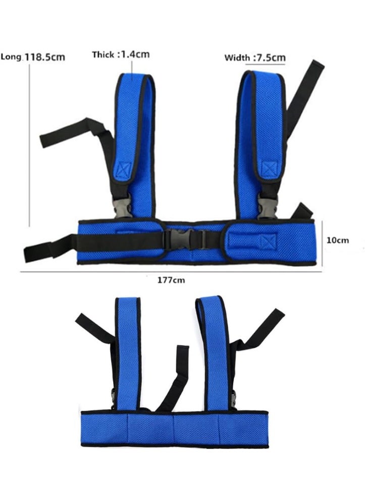 Relex Wheelchair Fall Prevention Safety Seat Belt Shoulder Fixing Straps Nursing Band For Elderly Patients Harness Brace Support Vest - Image 2