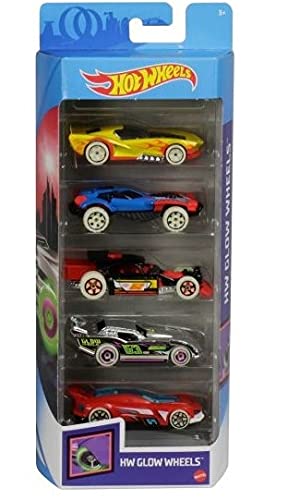 Hot Wheels مجموعة سيارات ماتيل هوت ويلز 5 سيارات (تصاميم متنوعة) - Image 2