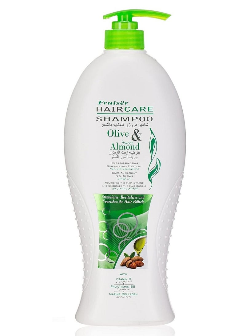 فروزير شامبو العناية بالشعر بالزيتون واللوز الحلو 900 جرام - Image 1