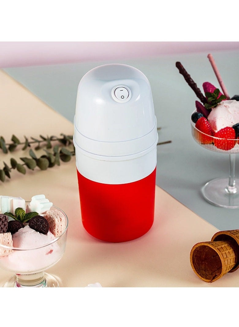 M MIAOYAN Ice cream machine, small homemade mini fruit ice cream, cone smoothie machine, ice cream machine, hot summer, it is really sweet - Image 3