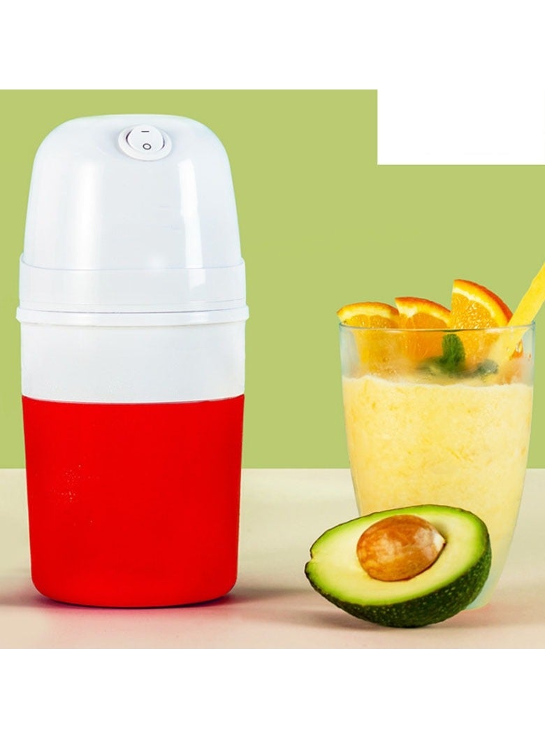 M MIAOYAN Ice cream machine, small homemade mini fruit ice cream, cone smoothie machine, ice cream machine, hot summer, it is really sweet - Image 2