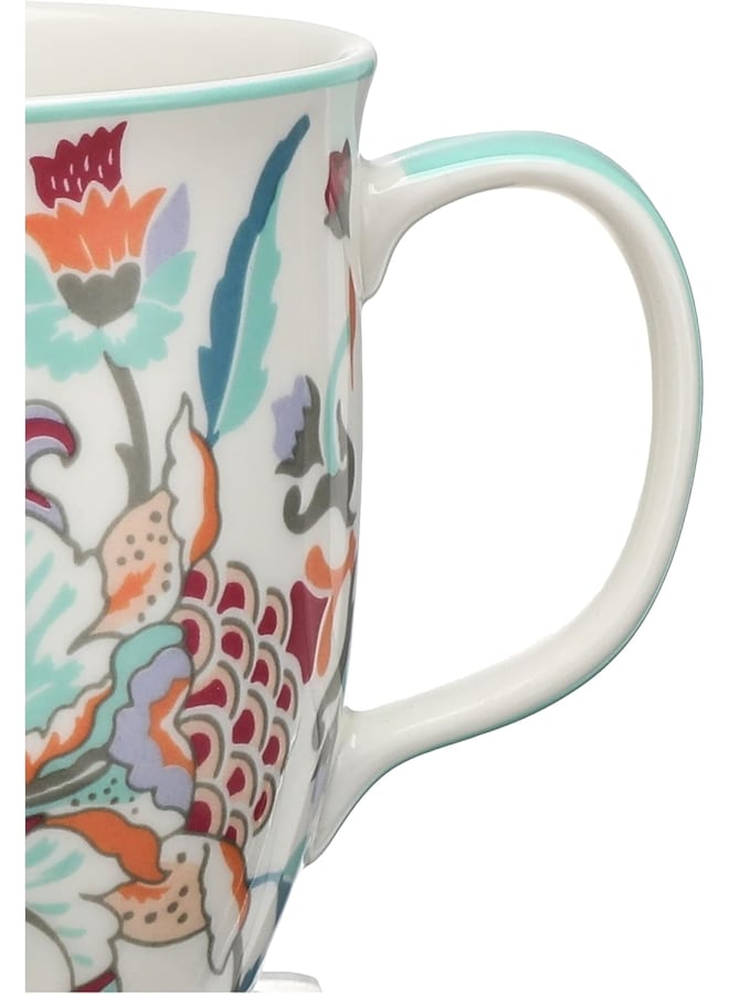 Rosa Florina Porcelain Mug - Multi Color - Image 2