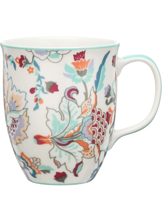 Rosa Florina Porcelain Mug - Multi Color - Image 1