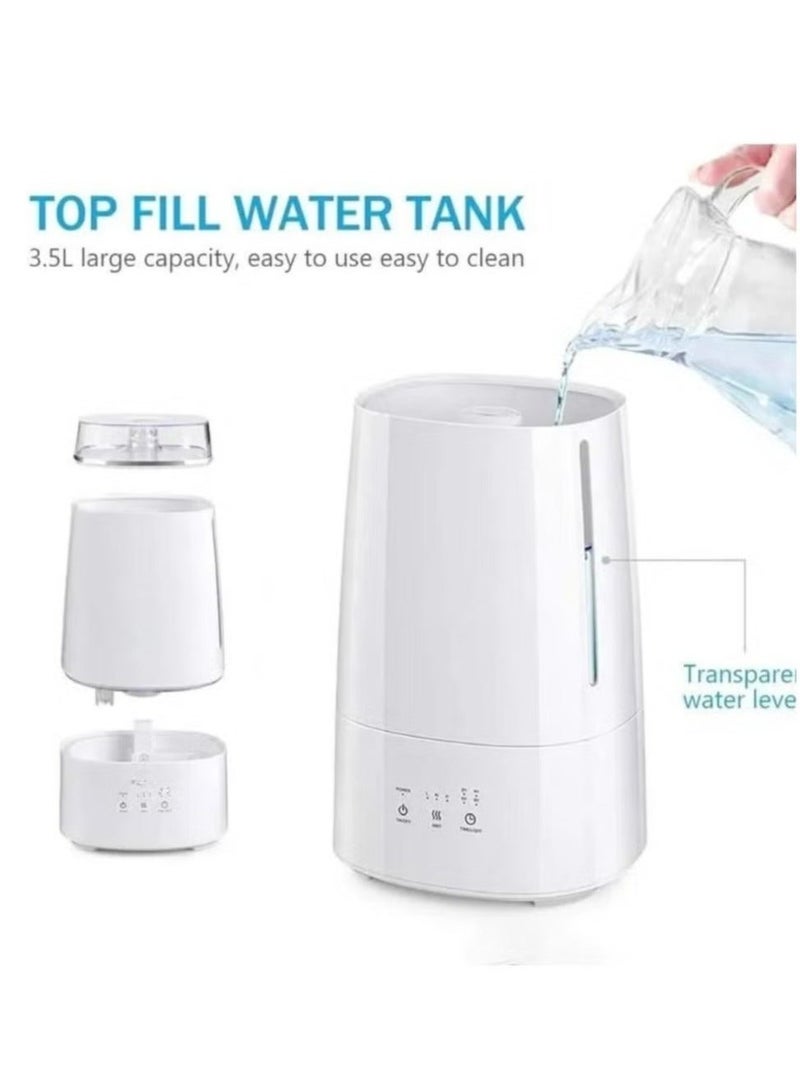 دينكس يتميز موزع الهواء بقوة 22 واط وسعة 3.5 لتر لترطيب وتنقية الهواء - Image 3