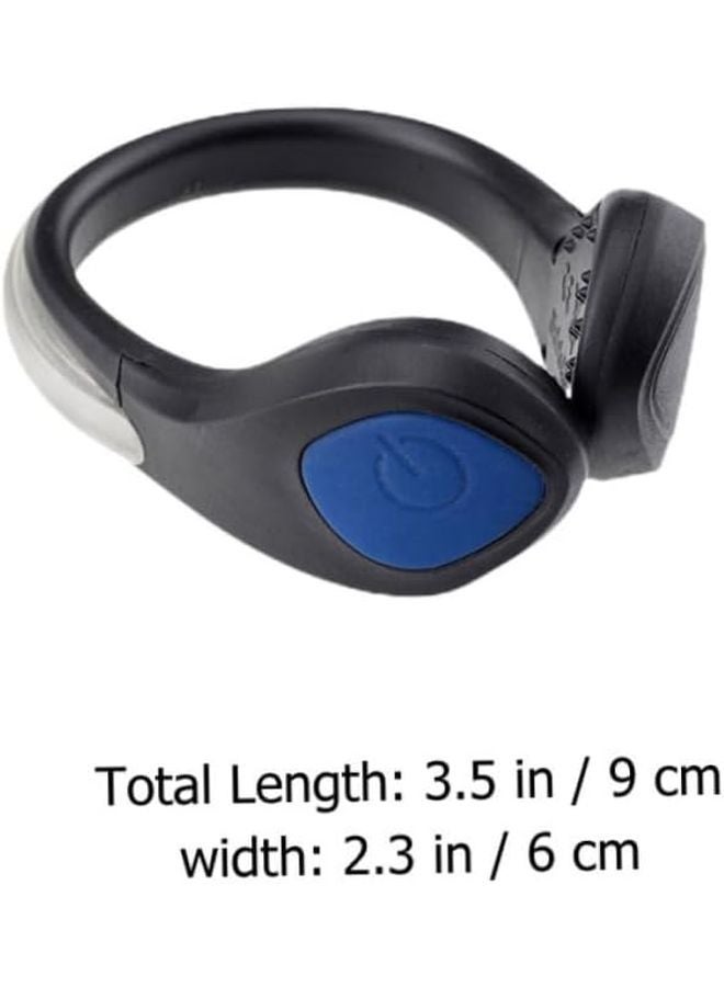 6Pcs LED Shoe Clip Lights RGB Night Running Safety Lights For Walking Biking Jogging Random Color - Image 3