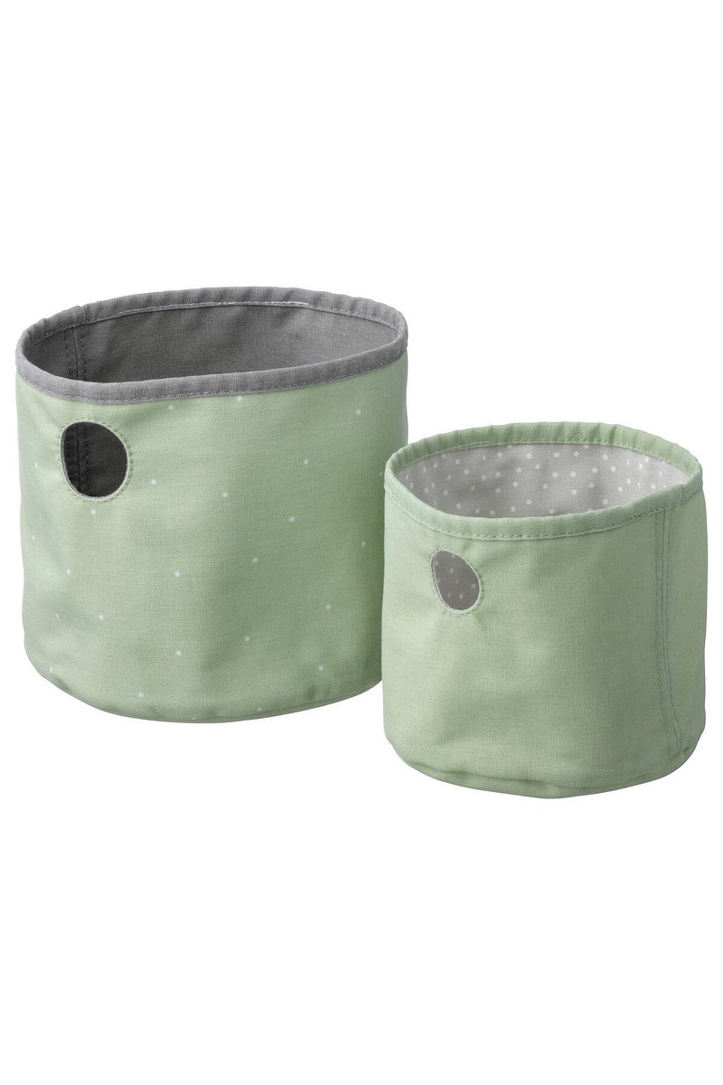 LEN Box set of 2, green/light grey - Image 1
