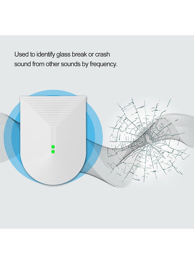 نيبمينينت جهاز إنذار أمان منزلي عالي الحساسية لكشف الكسور والصدمات أبيض 9.50x3.30x7سنتيمتر - Image 4
