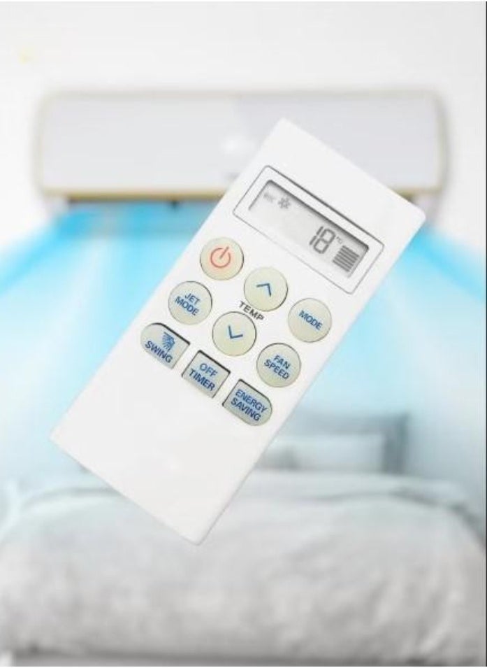 JAJEEK جهاز تحكم عن بعد لمكيف الهواء AKB73756203، AKB73756207، AKB73756204 – بديل لجهاز التحكم عن بعد لمكيفات متعددة، موثوق وسهل الاستخدام - Image 2