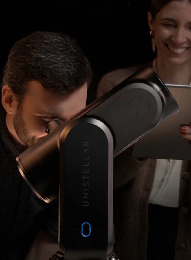 UNISTELLAR Odyssey Pro Digital Deep Space Telescope | Equipped with Nikon Eyepiece Technology | See Planets, Moon, Galaxies & More, Smart & Super Compact, User-Friendly Telescope, LightWeight @ 6.5Kg  w/ Tripod - Image 5