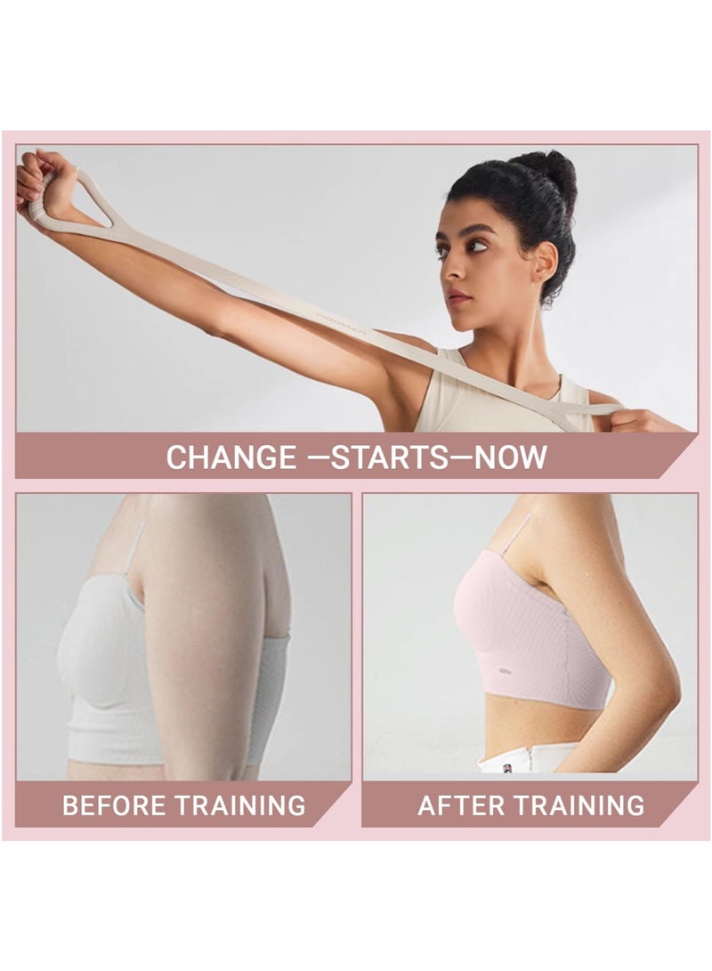 MarlaMall Figure 8 Resistance Band,Upgraded Shoulder Stretch Resistance Bands with Handles,Silicone Exercise Bands for Workout Arm Back at Gym or Home - Image 5