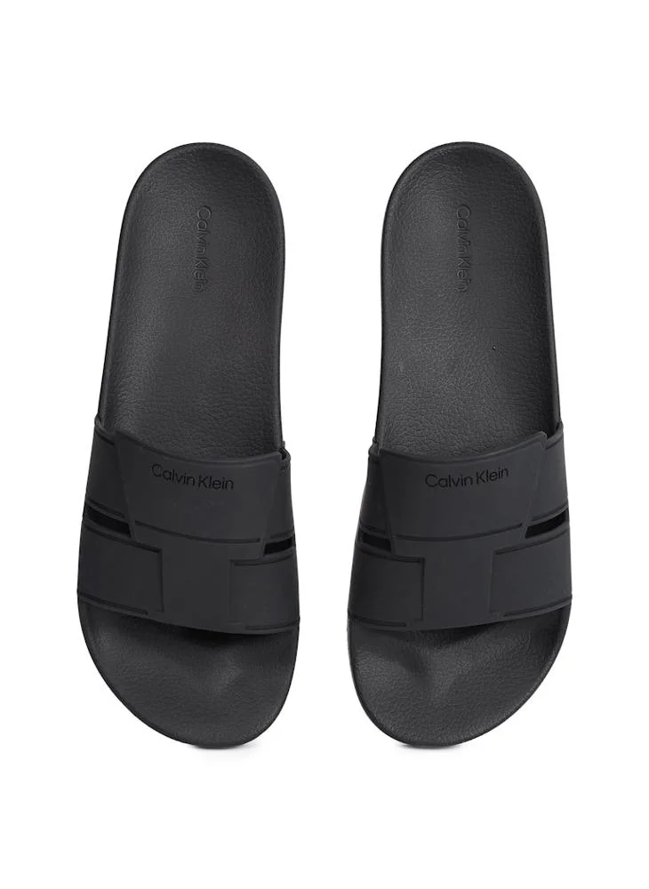 CALVIN KLEIN Logo Pool Slides
