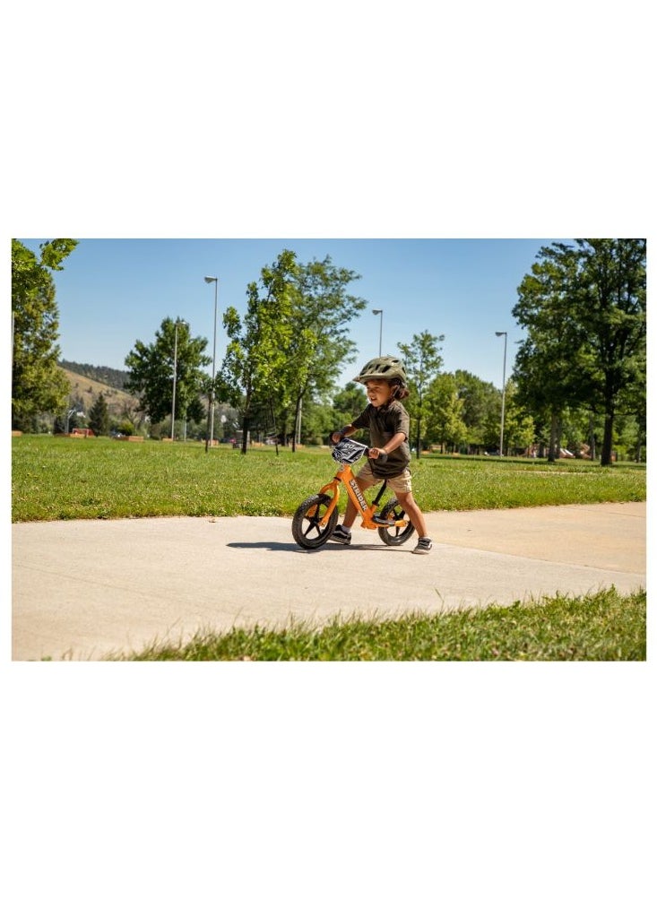 STRIDER - Strider 12”  Pro Bike - No Pedal Balance Bicycle for Kids 18 Months to 5 Years - Includes Safety Pad, Padded Seat, Mini Grips & Flat-Free Tires - Tool-Free Assembly & Adjustments - Image 1