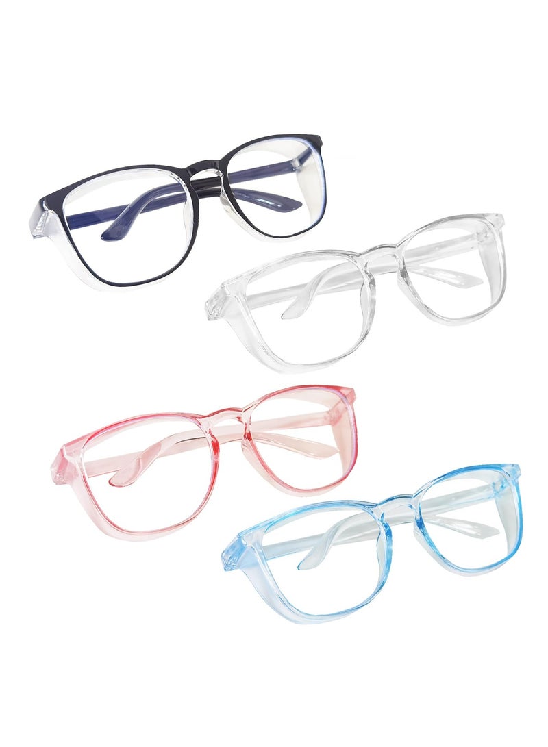 Stylish Anti-Fog Safety Glasses for Men and Women - Comfortable Goggles with Side Shields for Nurses and Adults, Providing Reliable Eye Protection. - Image 1