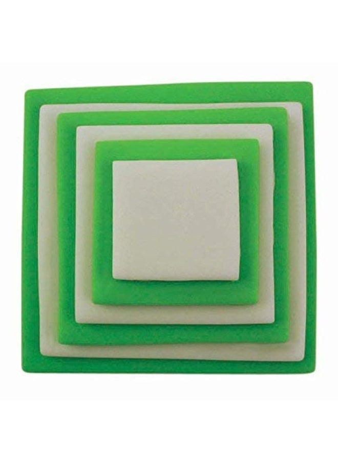 PME Pns4 Square Cutters Set Of 6 White  - Image 5