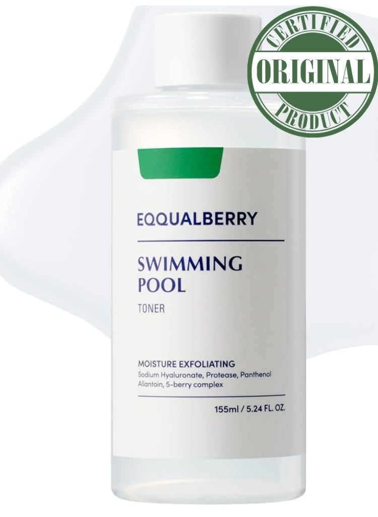 إيكوالبيري تونر إكوال بيري سويمينغ بول 155مل – ترطيب وتبريد فوري للعناية بالمسام وتوازن البشرة - Image 2
