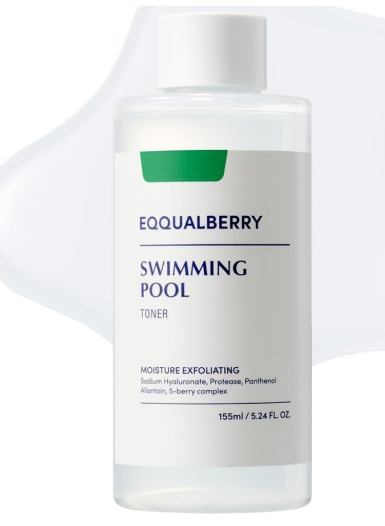 إيكوالبيري تونر إكوال بيري سويمينغ بول 155مل – ترطيب وتبريد فوري للعناية بالمسام وتوازن البشرة - Image 1