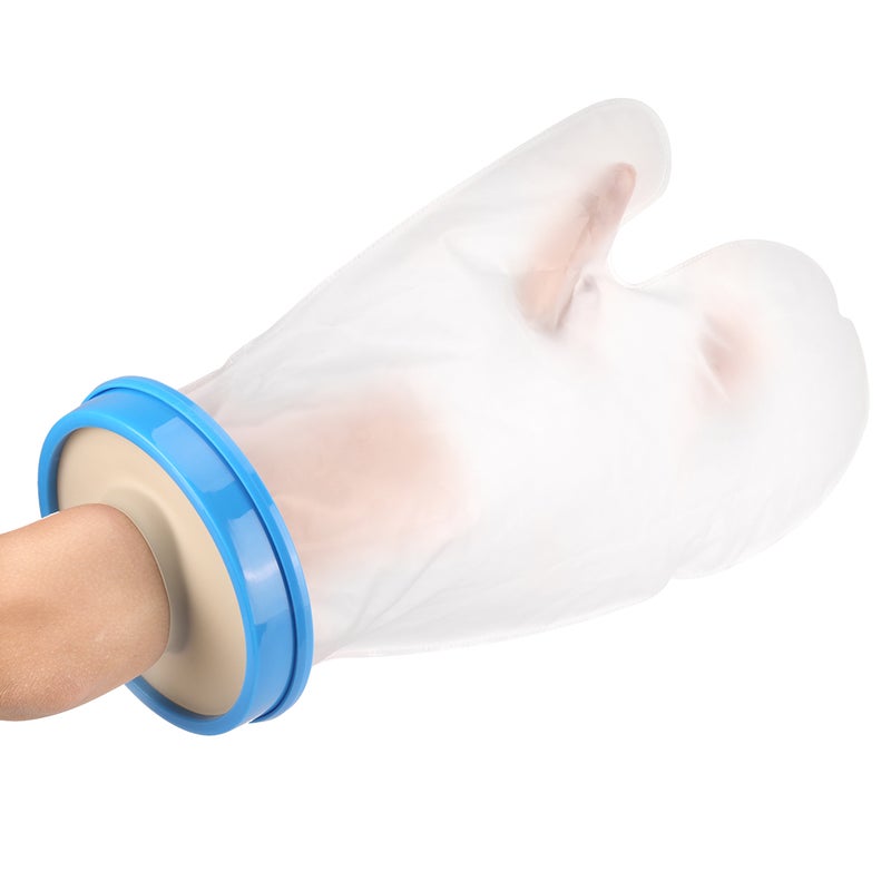 Blue PP Circle Adult Bathing Protective Sleeve SL H2104 36cm(palm ) - Image 5