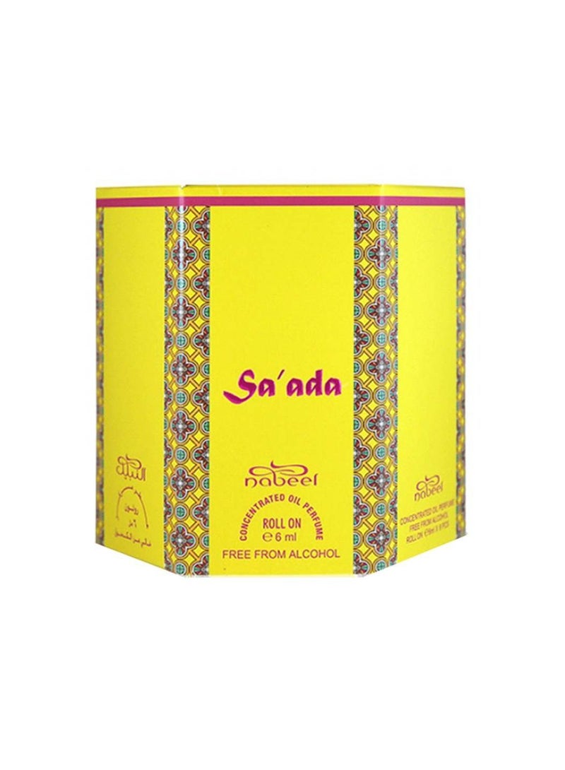 نبيل 3 قطع نبيل سعادة عطر دوار خالي من الكحول 6 مل - Image 3