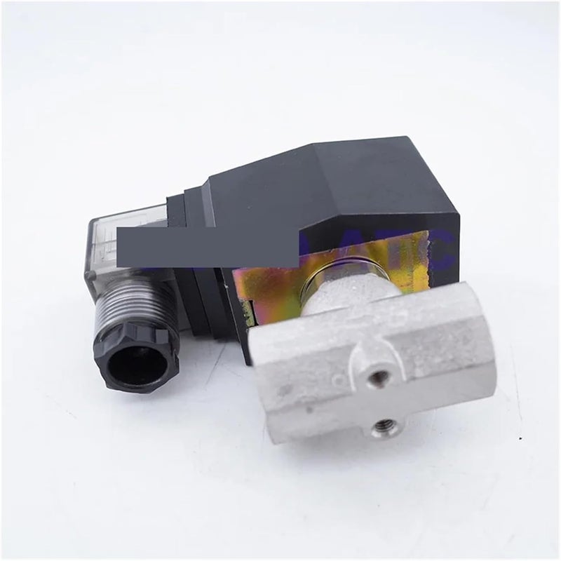 صمام كهرومغناطيسي ثنائي الاتجاه 100Bar 150Bar GSPG-06، قطر 3/8" 1/2"، جهد 220V أو 24V، فتحة 6mm، من الفولاذ المقاوم للصدأ 304، نوع N.C، جهد DC12V_100BAR - Image 3