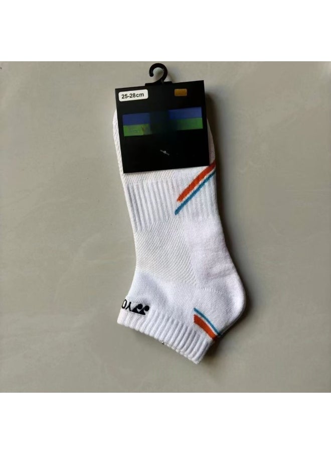 KUYING Fashion Anti Slip Breathable Sports Socks Three Piece Set 