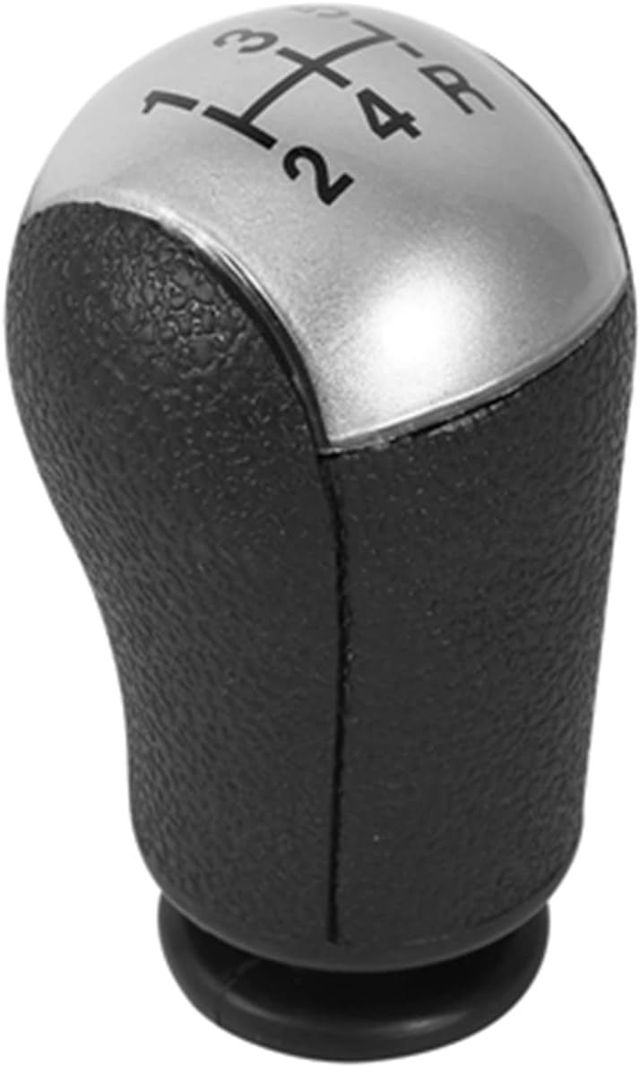 5 Speed Gear Stick Shift Knob, ABS Plastic, Black Replacement for Focus MK3 - Easy Installation, Durable Accessory (Grey) - Image 1