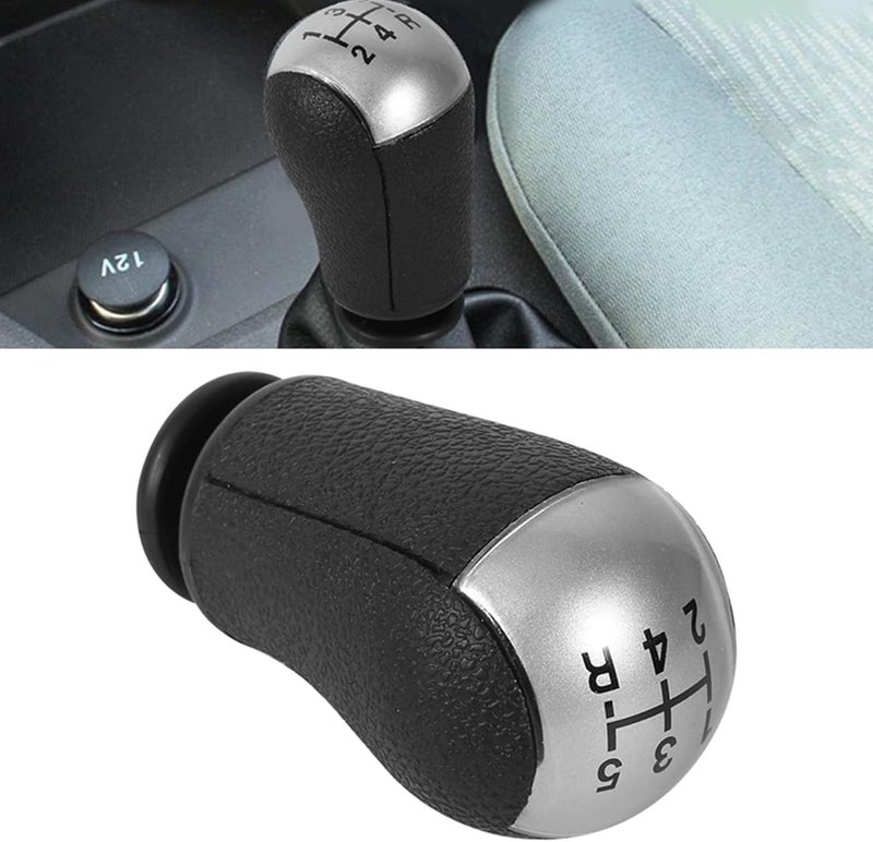 5 Speed Gear Stick Shift Knob, ABS Plastic, Black Replacement for Focus MK3 - Easy Installation, Durable Accessory (Grey) - Image 5