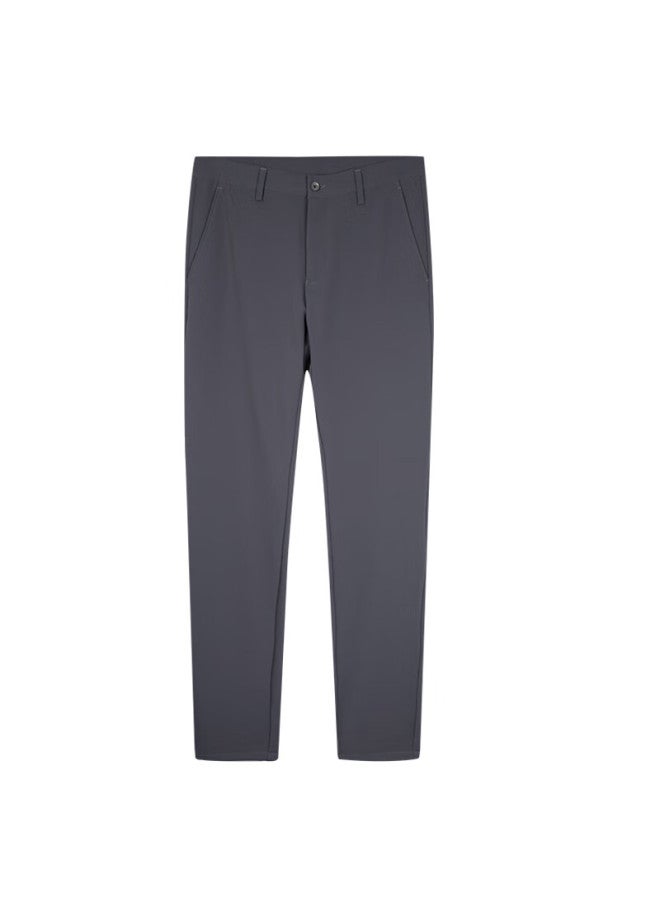 Tries Men's Casual Pants With Fleece Lining, Thickened, Warm For Autumn And Winter, New Style, Solid Color Or Multi-color Options Available, Fashionable, Draping, And Stretchy - Image 5