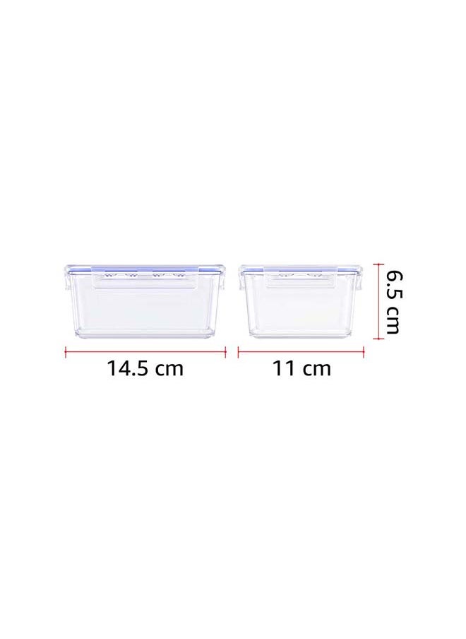 Cosmoplast - Lock2Go 600 ml Food Storage Containers with Lids - Image 1