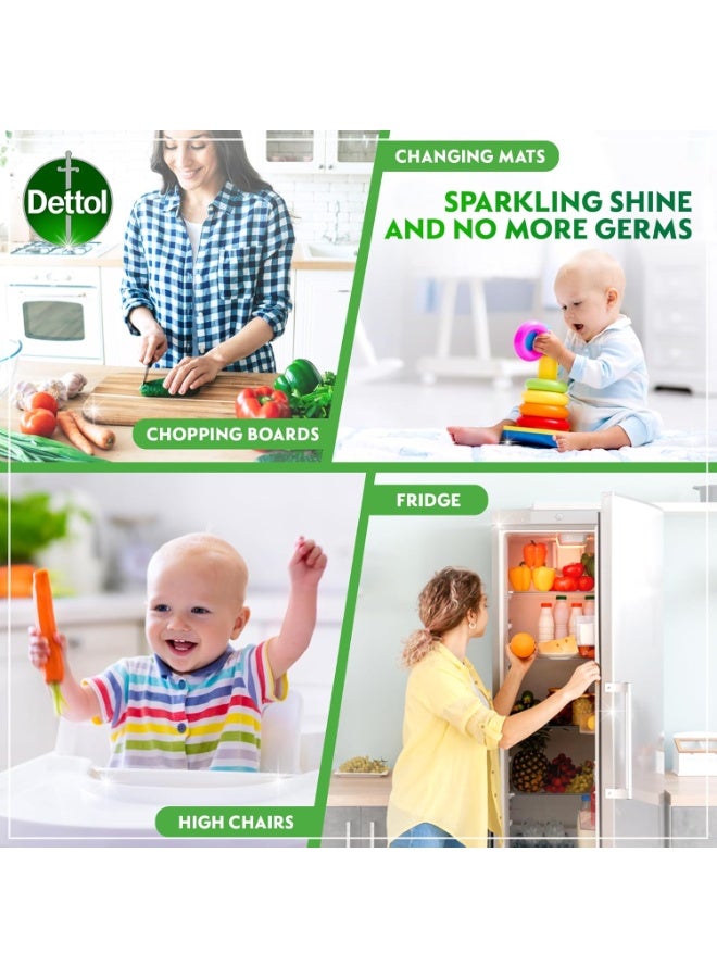 إيروريكس مطهر الأسطح المضاد للبكتيريا من ديتول 500 مل يقتل 99.9% من البكتيريا والفيروسات آمن على مناطق الطعام - Image 5