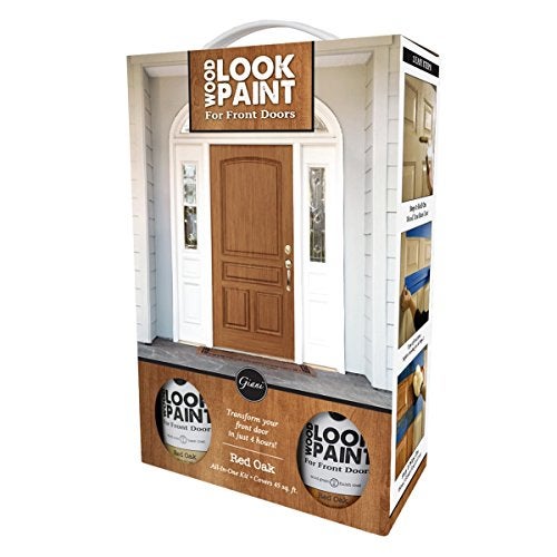 Giani Wood Look Paint Kit for Front & Interior Doors (Red Oak) - Image 1