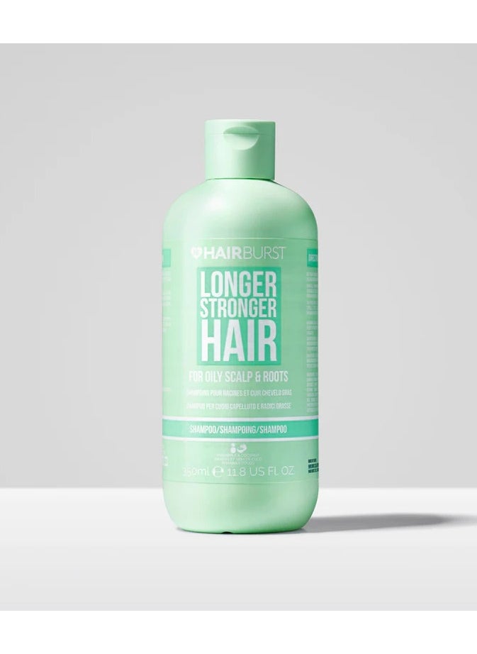 HAIR BURST Shampoo for Oily Hair — For Only scalp & roots shampoing pour racines et cuir chevelu gras shampoo per cudio capelluted e radici grasee - Shampoo/Shampoing/Shampoo 350ML e 11.8 US FL oz  - Image 1