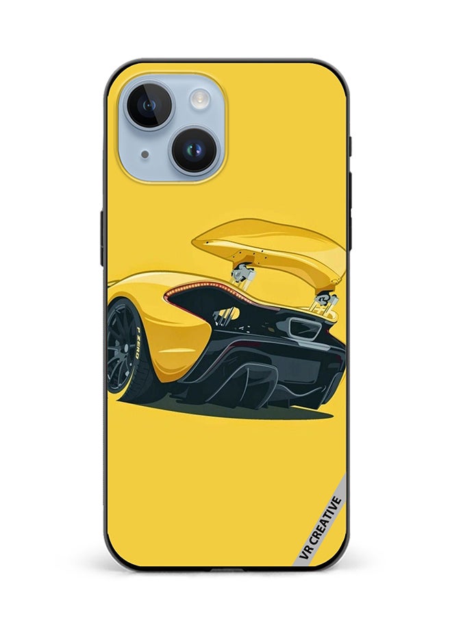 VR CREATIVE Protective Case Cover For Apple iPhone 15 Car Design Multicolour - Image 1