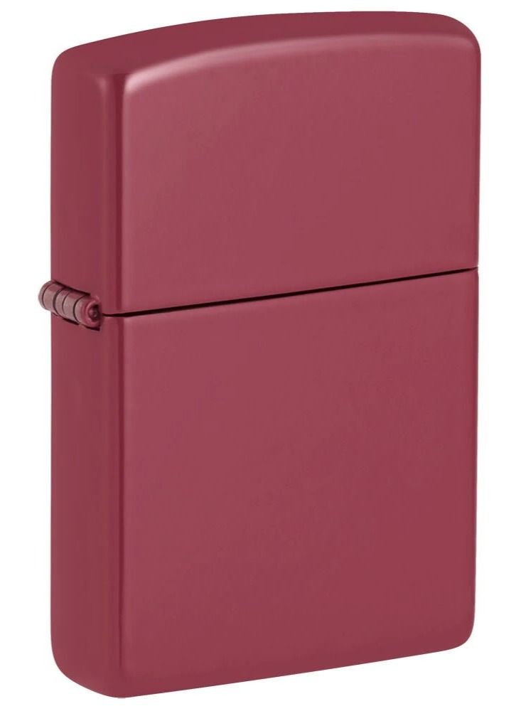 Zippo ولاعة مقاومة للرياح غير لامعة بتصميم طوب كلاسيكي - Image 1