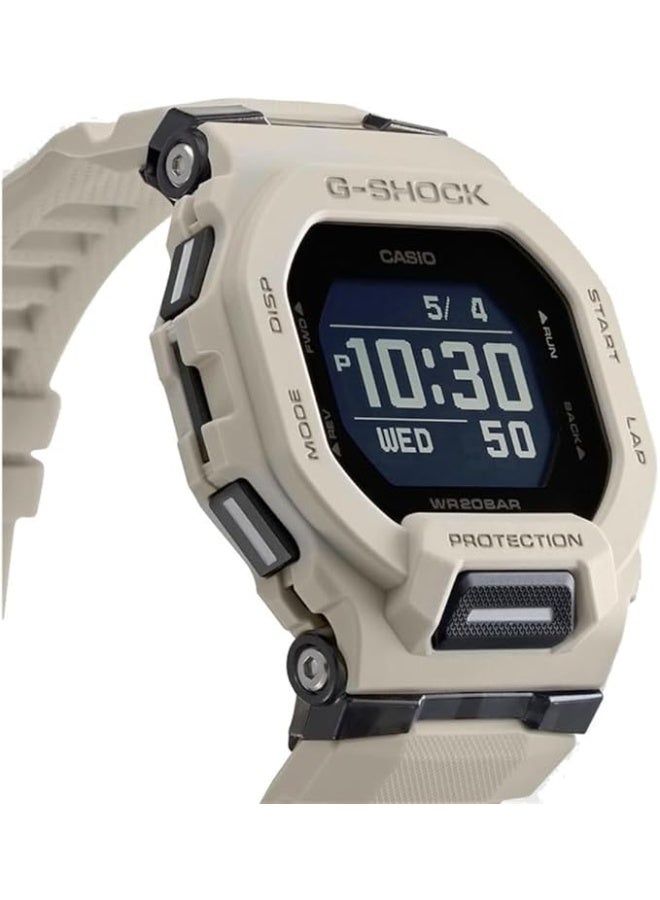 جي شوك ساعة كاسيو جي-شوك، GBD-200UU-9DR، ساعة رقمية للرجال، رمادية - Image 2