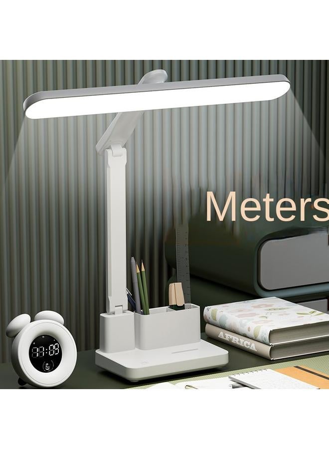 Bluejw Students Learn To Read Full-spectrum Desk Lamp Eye Protection National Aa Grade Certified Charging And Inserting Dual-purpose Desk Lamp Dormitory Charging - Image 2