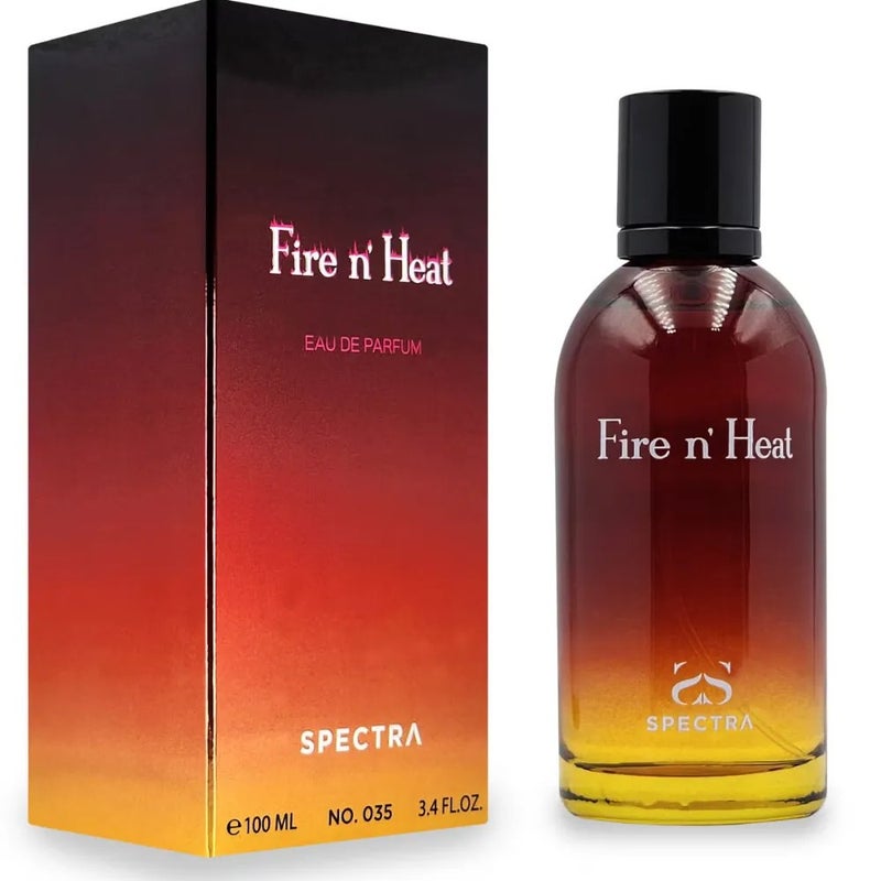 Fire n Heat Eau De Parfum By Spectra 035 For Men- 100ml